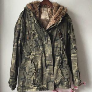 Zara Camo Parka